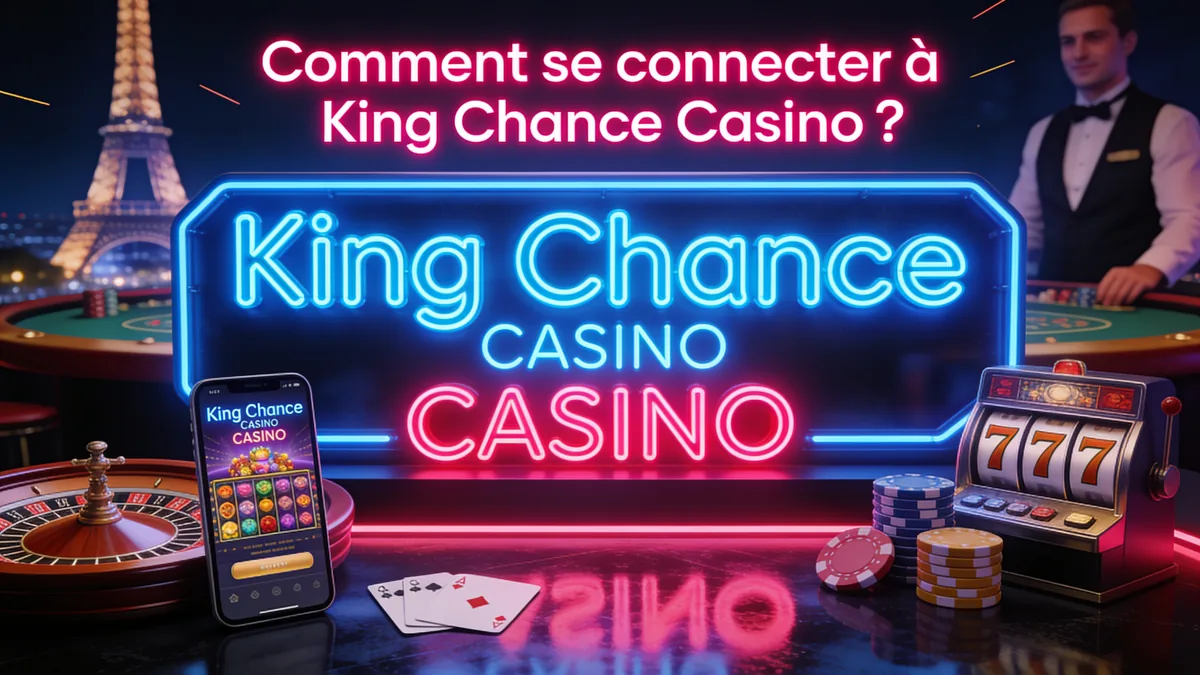 Comment se connecter à King Chance Casino ? pour les joueurs en France